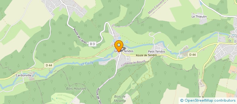 localisation de l'entreprise SCI FERREDA  FONTAINE-LE-BOURG