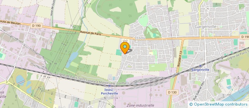 localisation de l'entreprise SCI FERREIRA 3M  ISSOU