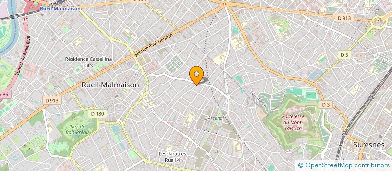 localisation de l'entreprise SCI FERREIRA à RUEIL-MALMAISON