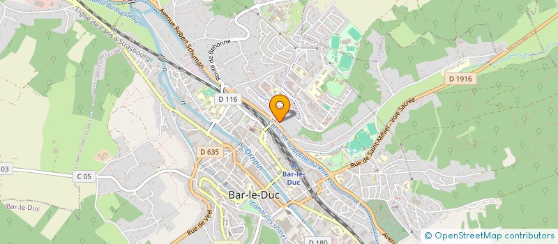 localisation de l'entreprise SCI FERREIRA  BAR-LE-DUC