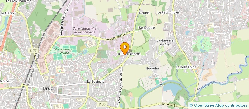 localisation de l'entreprise SCI FERREIRA  BRUZ