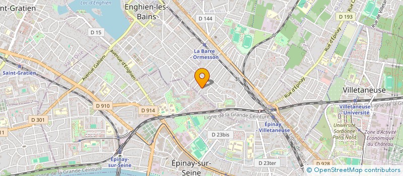 localisation de l'entreprise SCI FERREIRA BATTEUX  DEUIL-LA-BARRE