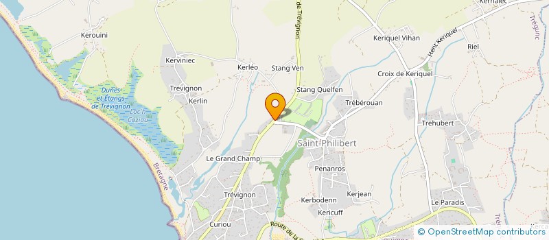 localisation de l'entreprise SCI FERREIRA TEHRANI  TREGUNC