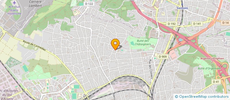 localisation de l'entreprise SCI FERREIRA-THONIC  ARGENTEUIL