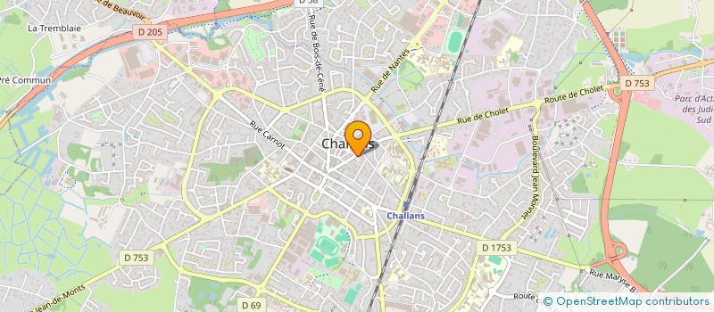 localisation de l'entreprise SCI FERREIRO CHALLANS à CHALLANS