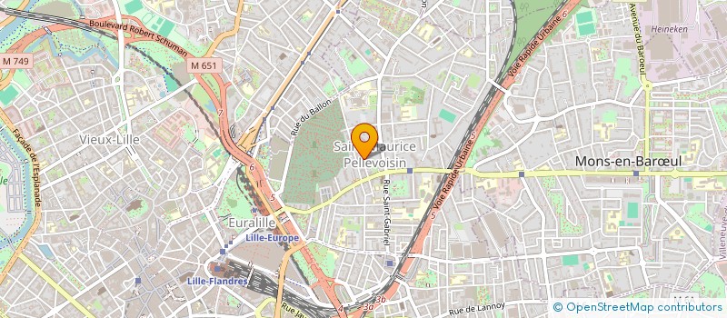 localisation de l'entreprise SCI FERRER à LILLE