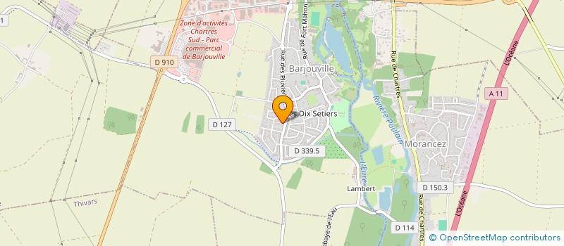 localisation de l'entreprise SCI FERRER à BARJOUVILLE