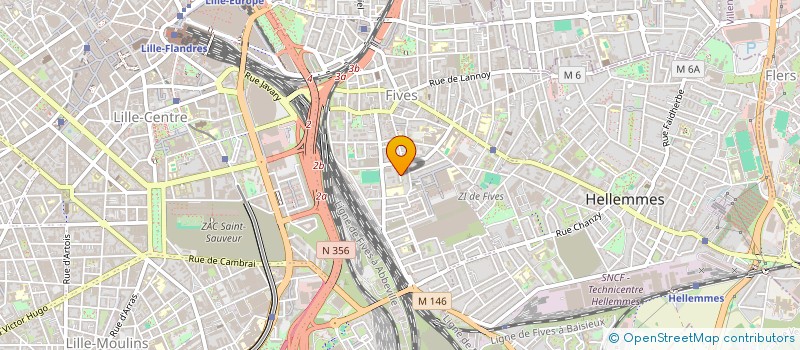 localisation de l'entreprise SCI FERRER à LILLE