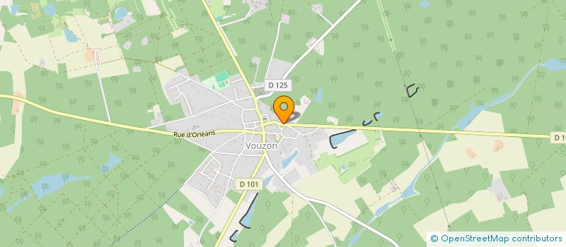 localisation de l'entreprise SCI FERRER-CIGOGNE  VOUZON