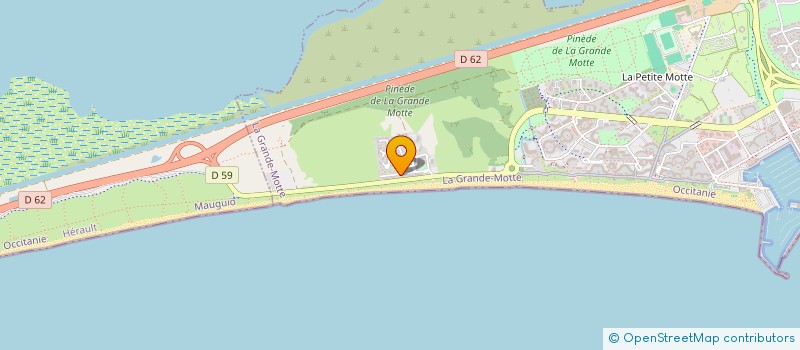 localisation de l'entreprise SCI FERRER ET FILLES  LA GRANDE-MOTTE