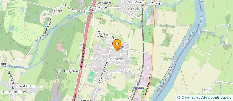 localisation de l'entreprise SCI FERRERO  SAINT-MARTIN-BELLE-ROCHE