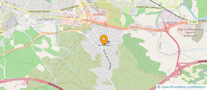 localisation de l'entreprise SCI FERRETIS à CARCASSONNE
