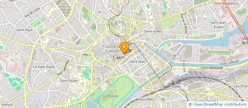 localisation de l'entreprise SCI FERRETTI-HUREL à CAEN