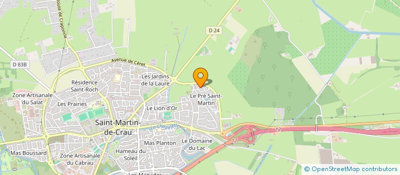 localisation de l'entreprise SCI FERRIANI à SAINT-MARTIN-DE-CRAU