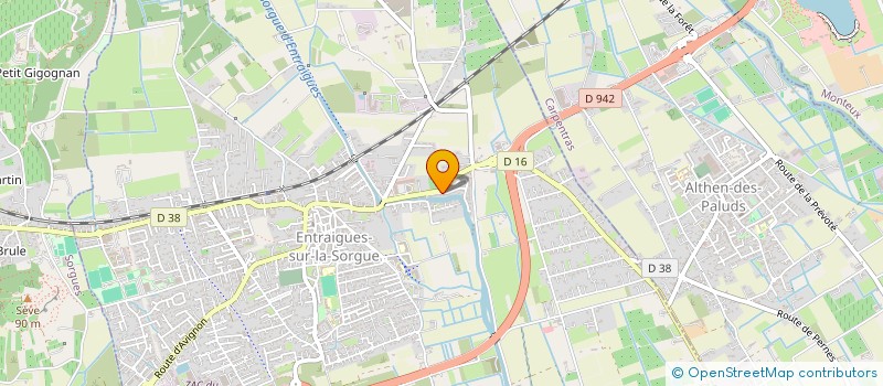 localisation de l'entreprise SCI FERRIE  ENTRAIGUES-SUR-LA-SORGUE