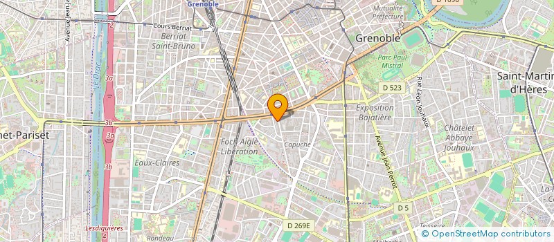 localisation de l'entreprise SCI FERRIE RADIO  GRENOBLE