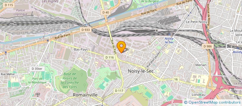localisation de l'entreprise SCI FERRIERE à NOISY-LE-SEC