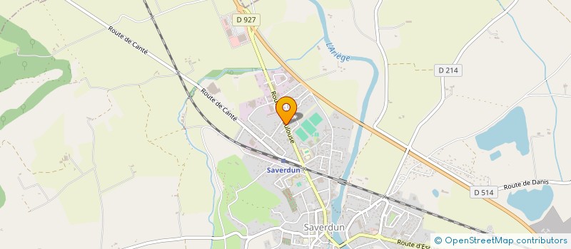 localisation de l'entreprise SCI FERRIOL à SAVERDUN