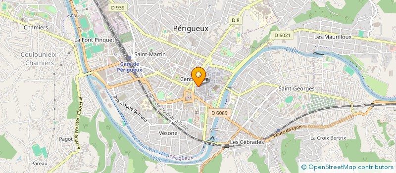 localisation de l'entreprise SCI FERROLI à PERIGUEUX