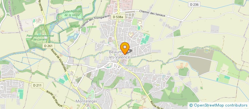 localisation de l'entreprise SCI FERROUILLAT à BEAUMONT-LES-VALENCE