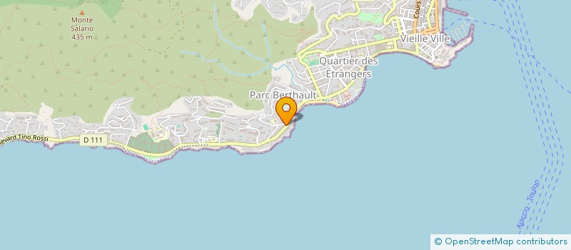 localisation de l'entreprise SCI FERRUS 1 à AJACCIO