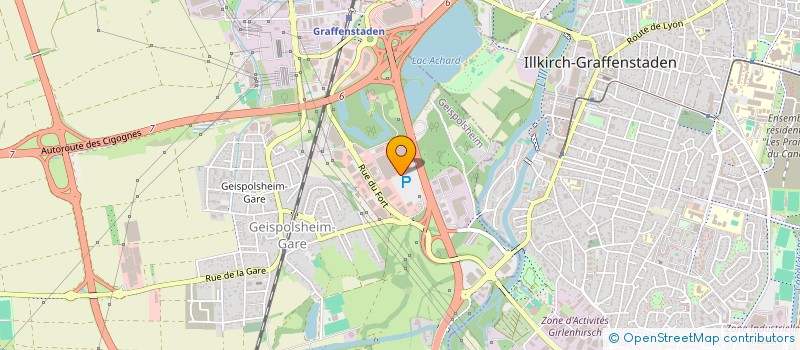 localisation de l'entreprise SCI FERRY  GEISPOLSHEIM