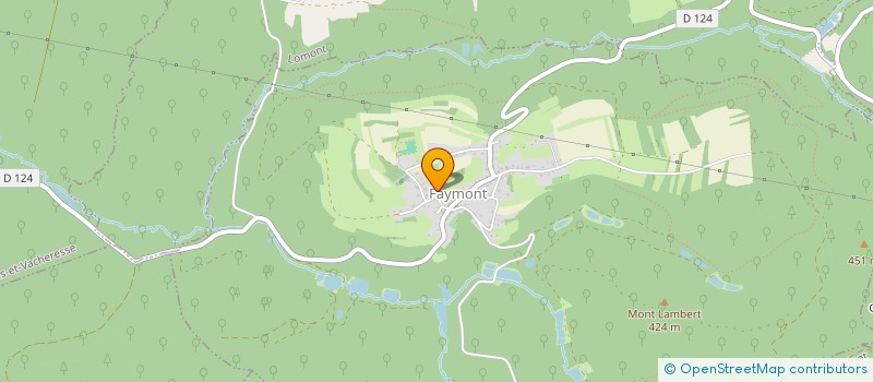 localisation de l'entreprise SCI FERRY  VY-LES-LURE