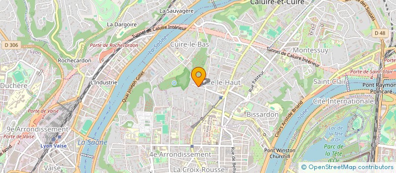 localisation de l'entreprise SCI FERRY D'HUEZ  CALUIRE-ET-CUIRE