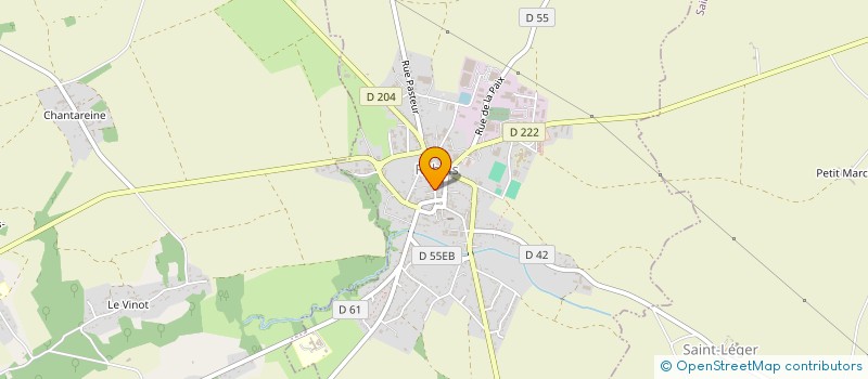 localisation de l'entreprise SCI FERTE  REBAIS