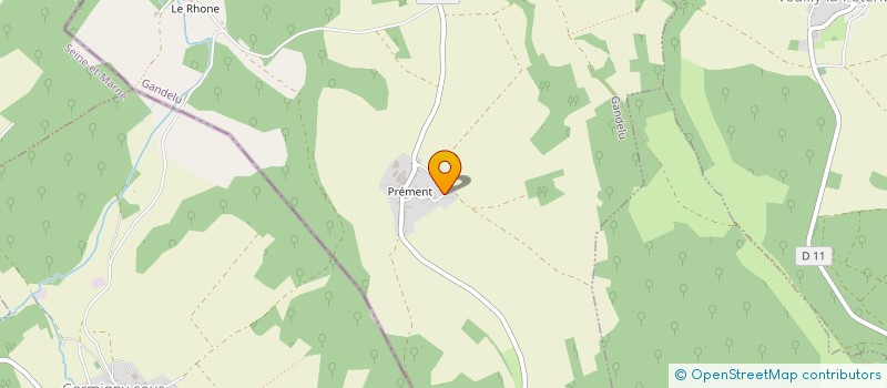 localisation de l'entreprise SCI FERTE DELAVENNE  CHEZY-EN-ORXOIS