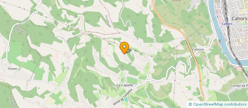 localisation de l'entreprise SCI FERTE-SALLE  CAHORS