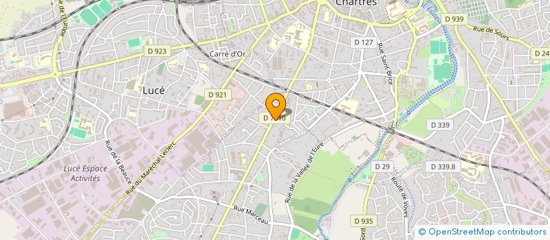 localisation de l'entreprise SCI FERTEX à LUISANT
