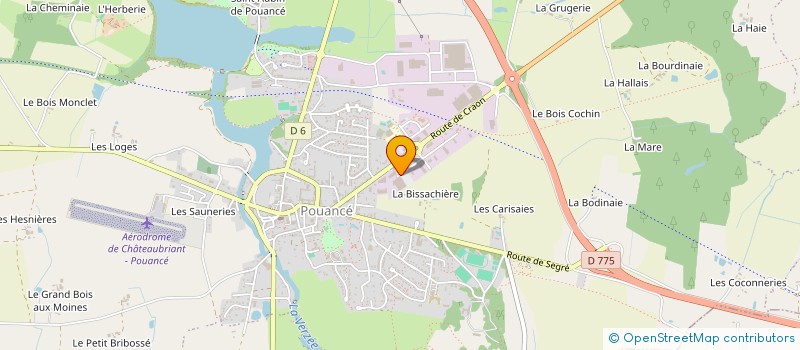 localisation de l'entreprise SCI FERTRA à OMBREE D'ANJOU