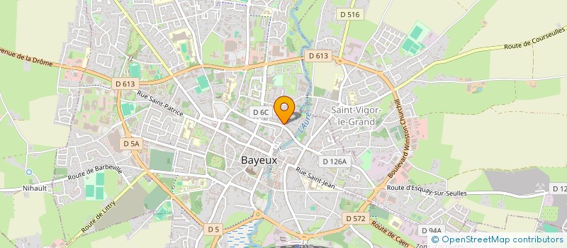 localisation de l'entreprise SCI FERWIL  BAYEUX