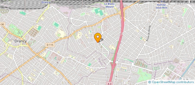 localisation de l'entreprise SCI FERYCHAO  LE BLANC-MESNIL
