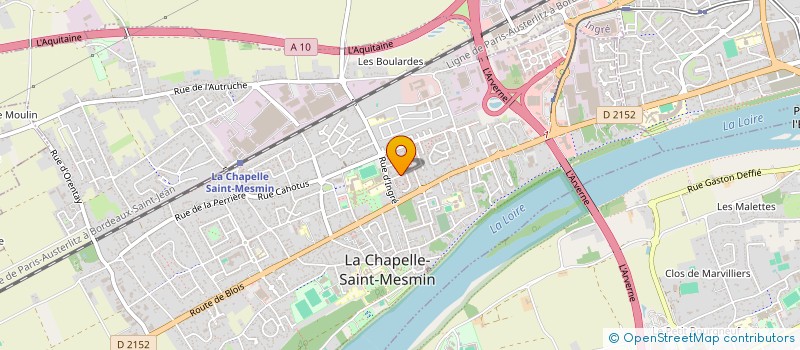 localisation de l'entreprise SCI FESMA à LA CHAPELLE ST MESMIN