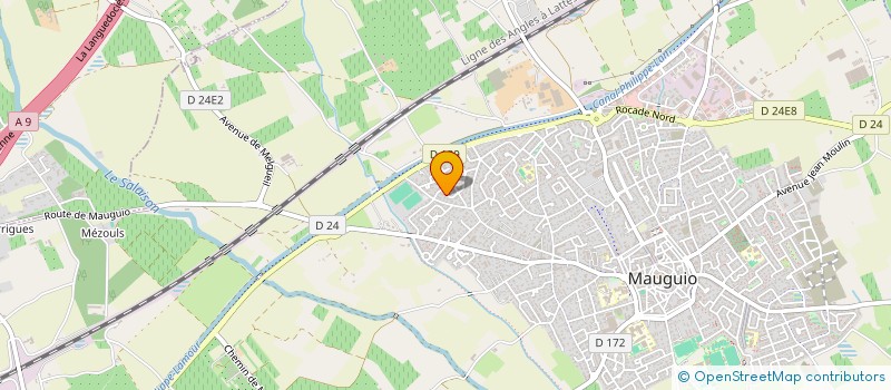 localisation de l'entreprise SCI FESQUET IMMOBILIER  MAUGUIO