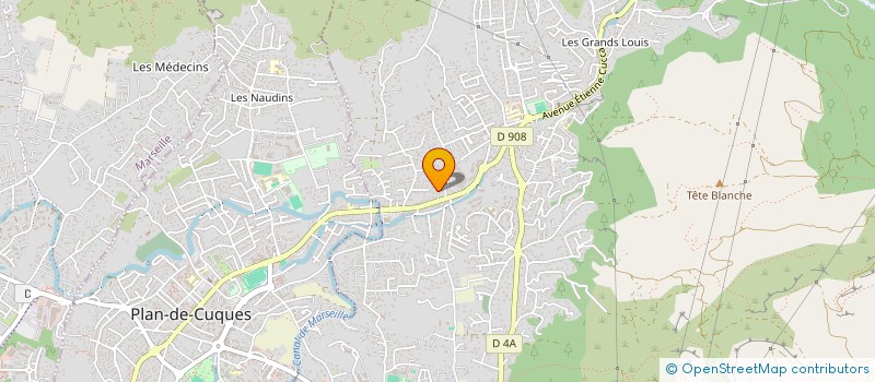 localisation de l'entreprise SCI FESTA  ALLAUCH