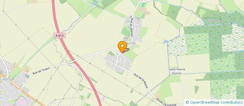 localisation de l'entreprise SCI FESTE  EMIEVILLE