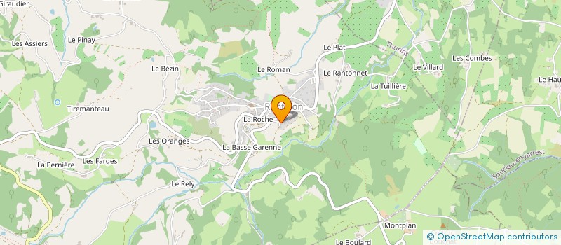 localisation de l'entreprise SCI FESTNOZ  RONTALON