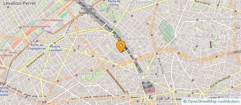 localisation de l'entreprise SCI FETELAY  PARIS