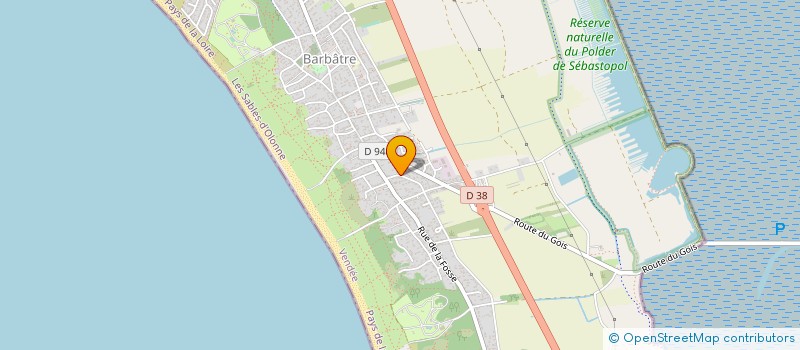 localisation de l'entreprise SCI FETY  BARBATRE