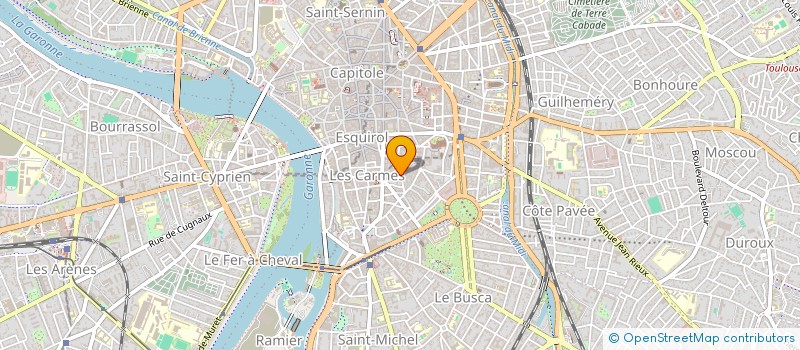 localisation de l'entreprise SCI FEUGA à TOULOUSE