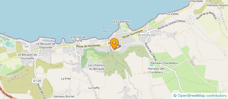 localisation de l'entreprise SCI FEUMI  DIGOSVILLE