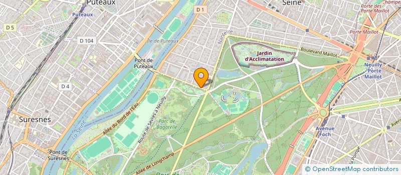 localisation de l'entreprise SCI FEUNTEN VELEN à NEUILLY-SUR-SEINE