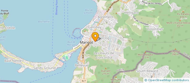 localisation de l'entreprise SCI FEUTSAC à SAINT MARTIN