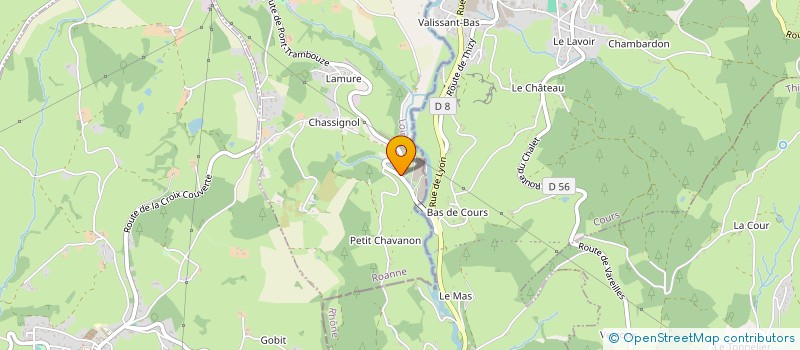 localisation de l'entreprise SCI FEVALE  SEVELINGES