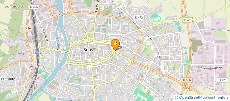 localisation de l'entreprise SCI FEVRE à SENS