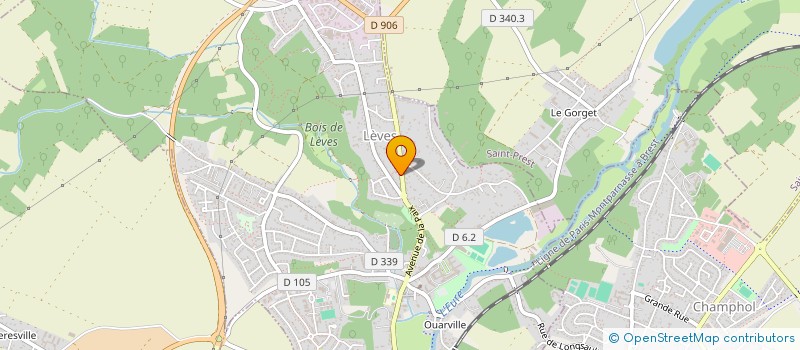localisation de l'entreprise SCI FEVRIER à LEVES