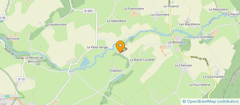 localisation de l'entreprise SCI FEVRIER  BAIS